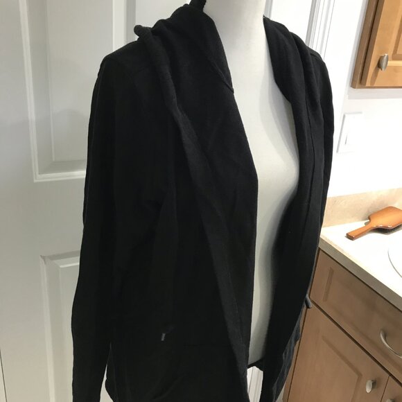 Westbound Black Open Front Hoodie XL - Picture 6 of 10